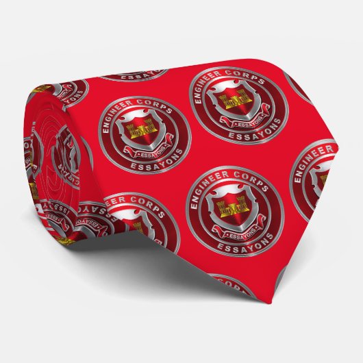 Engineer Corps Stropdas (Opgerold)