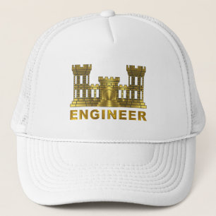 Engineer Corps Trucker Hoed Pet