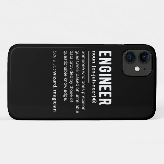 ENGINEER DEFINITION Case-Mate iPhone CASE (Achterkant (horizontaal))