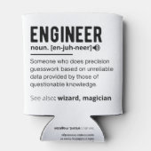 Engineer Definition Engineering Gift Blikjeskoeler (Achterkant)