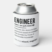 Engineer Definition Engineering Gift Blikjeskoeler (Blikje Achterkant)