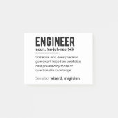 Engineer Definition Engineering Gift Post-it® Notes (Voorkant)