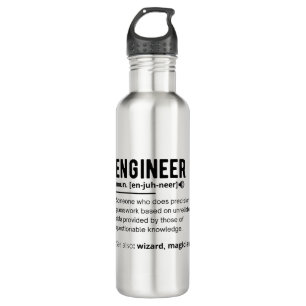 Engineer Definition Engineering Gift Waterfles