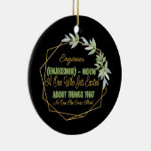 Engineer Definition Funny Humorisy Keramisch Ornament (Rechts)