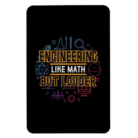 Engineer Engineering als Wiskunde Magneet (Verticaal)