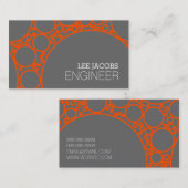 Engineer, Engineering, Architect, Builder Business Visitekaartje (Voorkant / Achterkant)