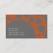 Engineer, Engineering, Architect, Builder Business Visitekaartje (Achterkant)