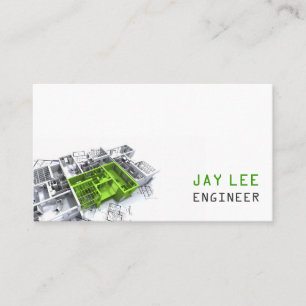 Engineer, Engineering, Architect, Builder Visitekaartje
