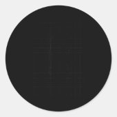 Engineer Engineering Monogram Initial Catal Letter Ronde Sticker (Voorkant)