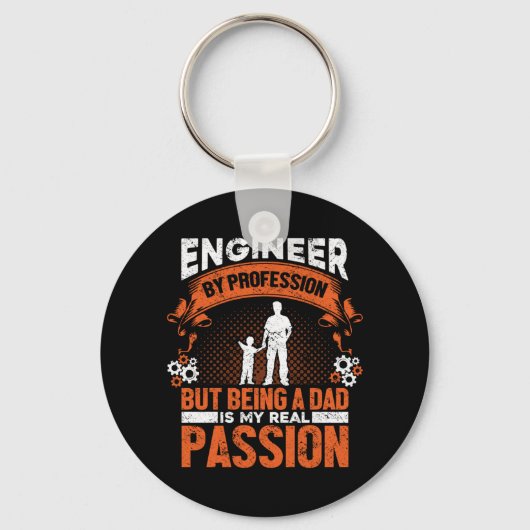 Engineer Engineering Sleutelhanger (Voorkant)