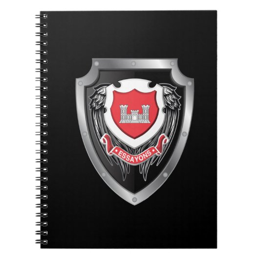 Engineer Essayons Notitieboek (Voorkant)