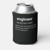 Engineer Funny Dictionary Definition Blikjeskoeler (Blikje Achterkant)