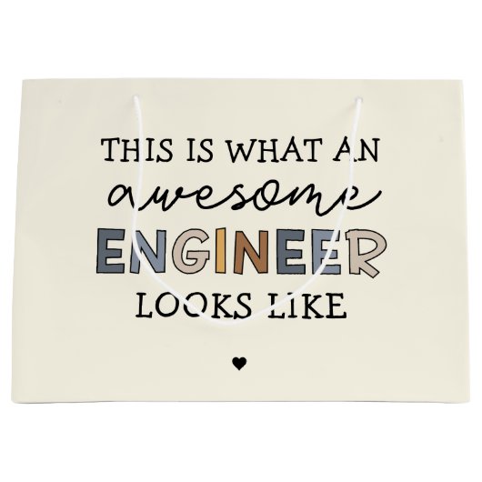 Engineer Funny Geweldige Engineer | Techniek Groot Cadeauzakje (Voorkant)