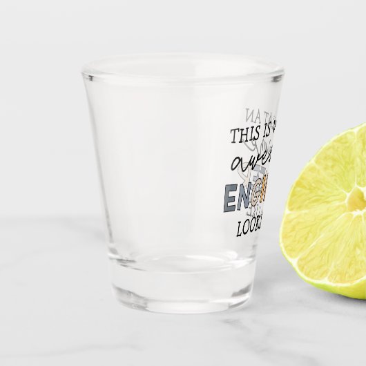 Engineer Funny Geweldige Engineer | Techniek Shot Glas (Links)