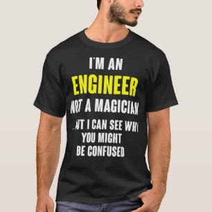 Engineer Funny Gift geen tovenaar Premium _8 T-shirt