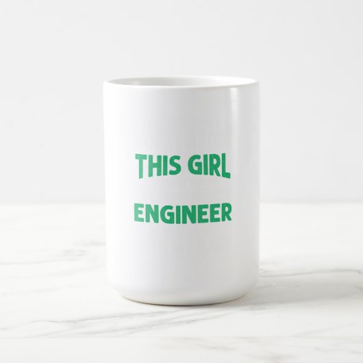 Engineer Girl Engineer Magische Mok (Midden)