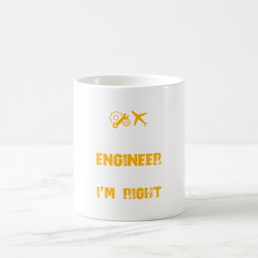 Engineer I Am A Aerospace Engineer Magische Mok (Center)