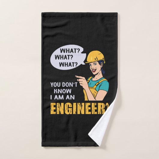 Engineer I Am An Engineer Handdoek (Handdoek)