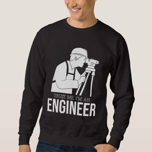 engineer joke    text  humour  engineer trui (Voorkant)
