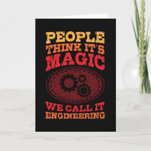 Engineer Magic Engineering Gezegde Afstuderen Kaart
