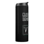 Engineer Materials Engineering is klaar Thermosbeker (Gedraaid links)