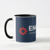 Engineer Mug - ENGINEER I solve problems (Gauche)