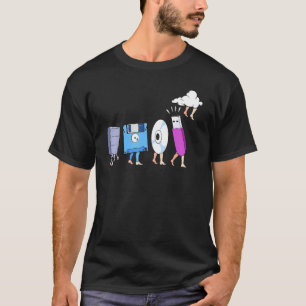 Engineer ontwikkelaar computercloudineevolutieprog t-shirt