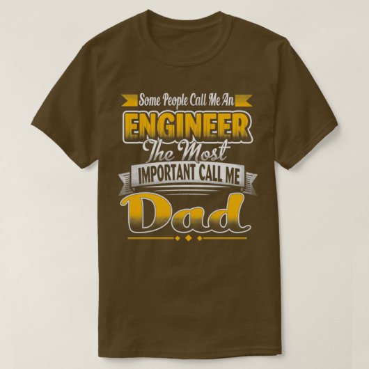 Engineer pa t-shirt (Design voorkant)