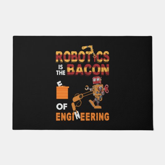 Engineer robotica of engineering deurmat (Voorkant)