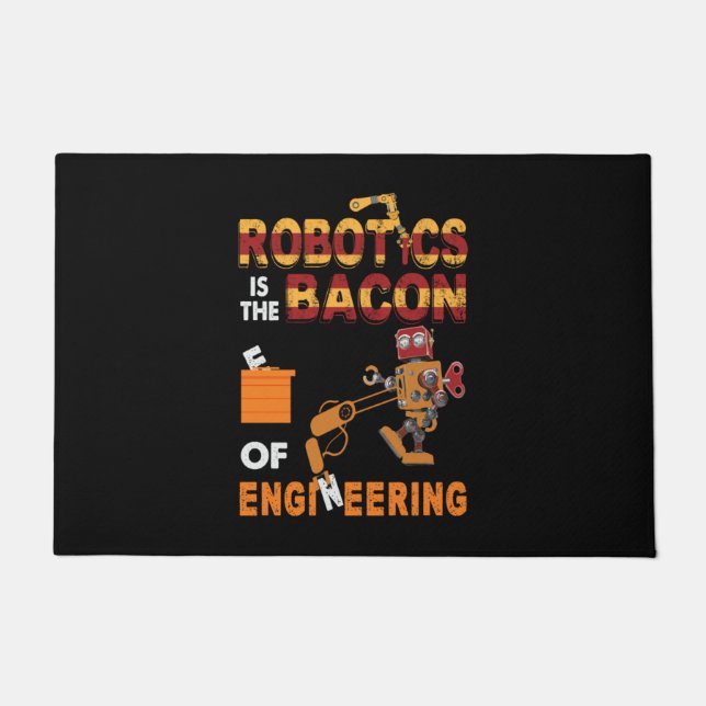 Engineer robotica of engineering deurmat (Voorkant)