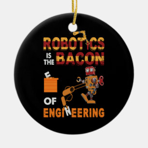 Engineer robotica of engineering keramisch ornament