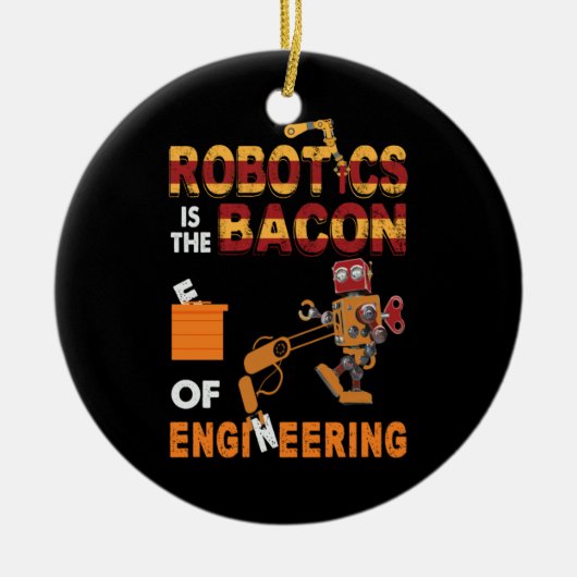 Engineer robotica of engineering keramisch ornament (Voorkant)