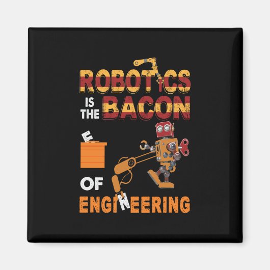 Engineer robotica of engineering magneet (Voorkant)