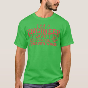 Engineer Save Time Engineering T-shirt