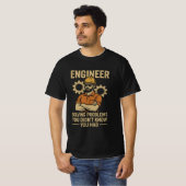 Engineer Solving Problems T-shirt (Voorkant volledig)