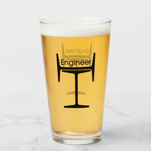 Engineer Steel Beams Glas (Voorkant gevuld)