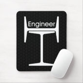 Engineer Steel Beams Muismat (Met muis)