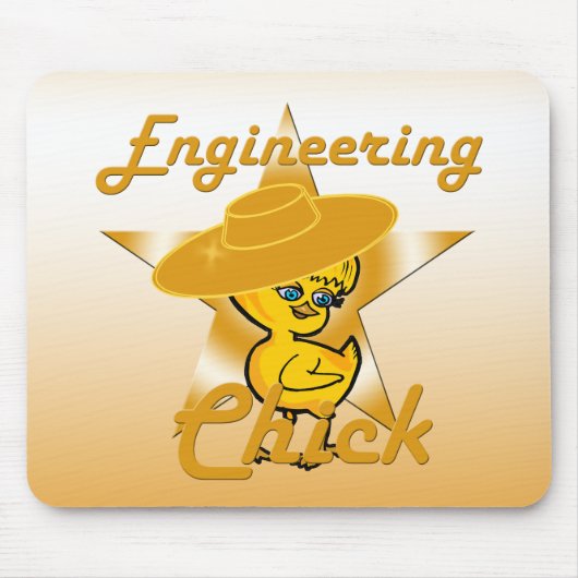 Engineering Chick #10 Muismat (Voorkant)