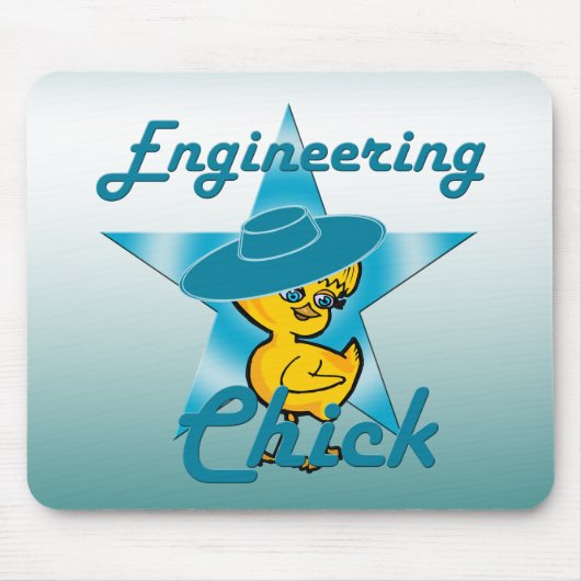 Engineering Chick #7 Muismat (Voorkant)