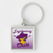 Engineering Chick #9 Sleutelhanger (Voorkant)