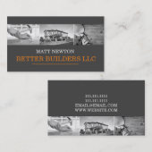 Engineering Contractant voor architect Visitekaartje (Voorkant / Achterkant)