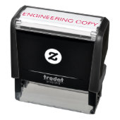 "ENGINEERING COPY" Tekening Zelfinktende Stempel (Product)