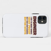 Engineering Engineer probeert dingen dioot bewijs  Case-Mate iPhone Case (Achterkant (horizontaal))