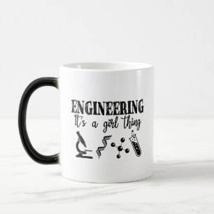 Engineering Het is een meisje ding Magische Mok