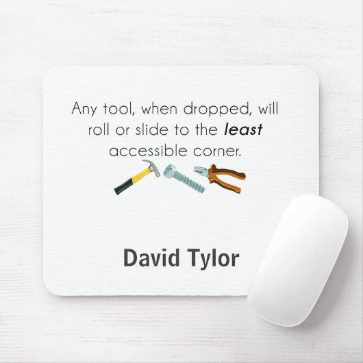 Engineering humor muismat (Met muis)