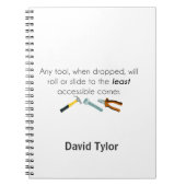 Engineering humor notitieboek (Voorkant)