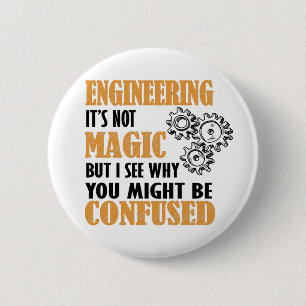 Engineering - ik zie waarom je in verwarring zou k ronde button 5,7 cm