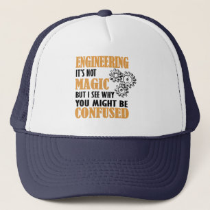 Engineering - ik zie waarom je in verwarring zou k trucker pet
