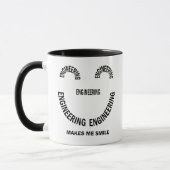 Engineering maakt me glimlachen mok (Links)