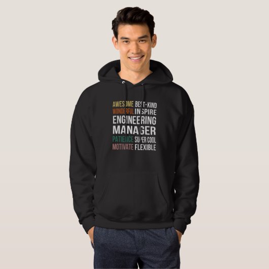 Engineering Manager  Appreciation Hoodie (Voorkant volledig)